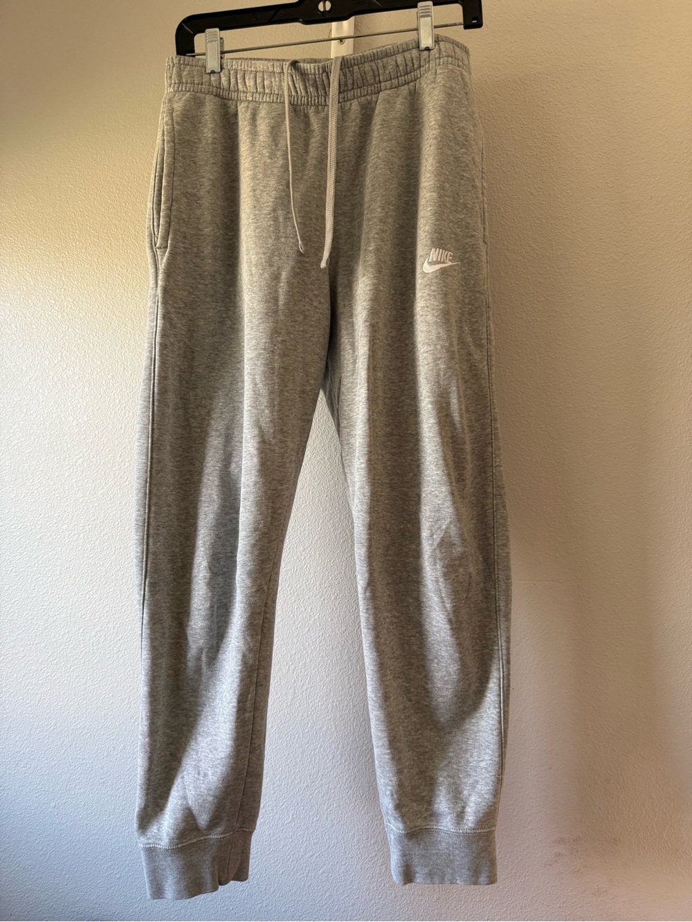 Nike Light Grey Fleece Joggers